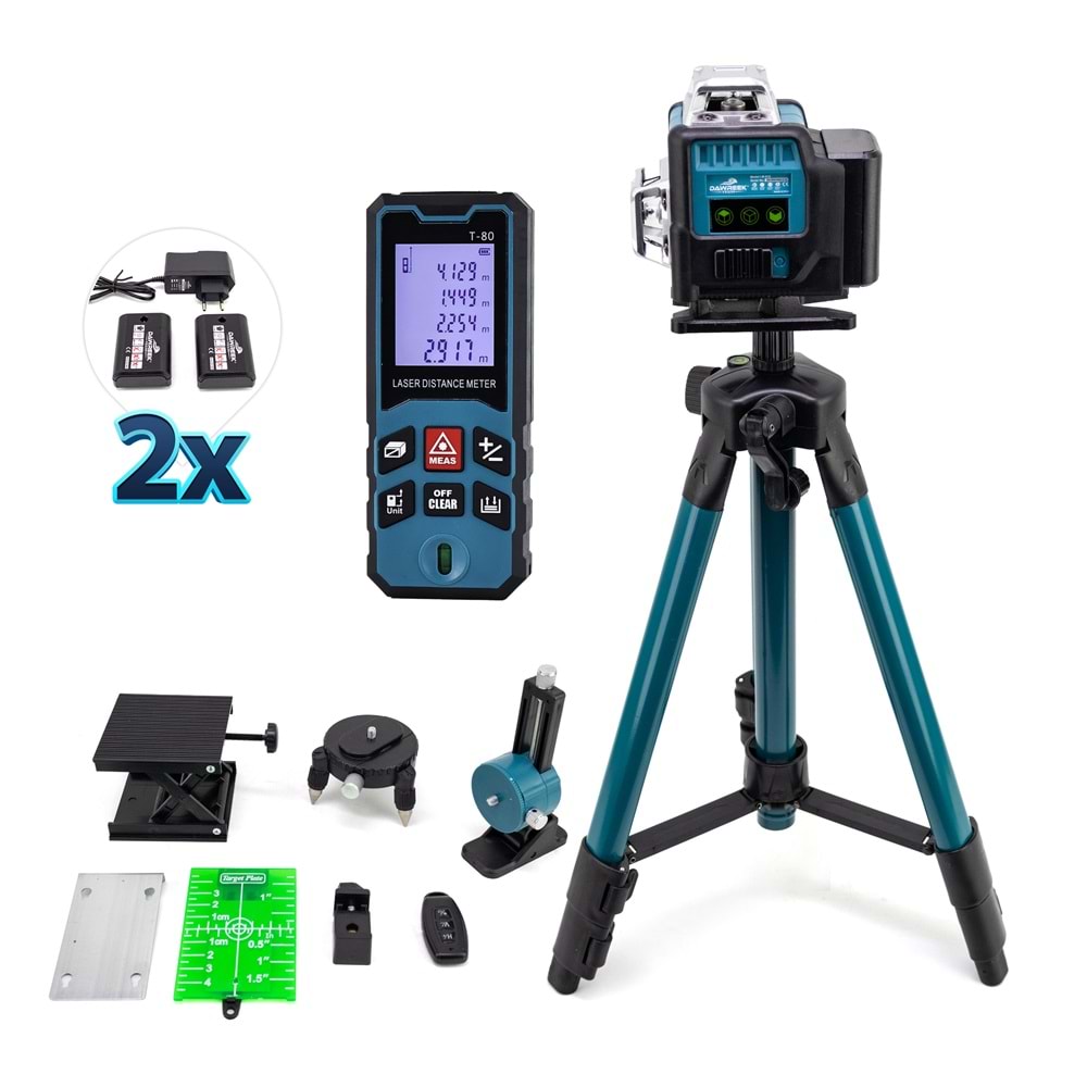 LAZER TERAZİ + LAZER METRE & TRİPOT MK16