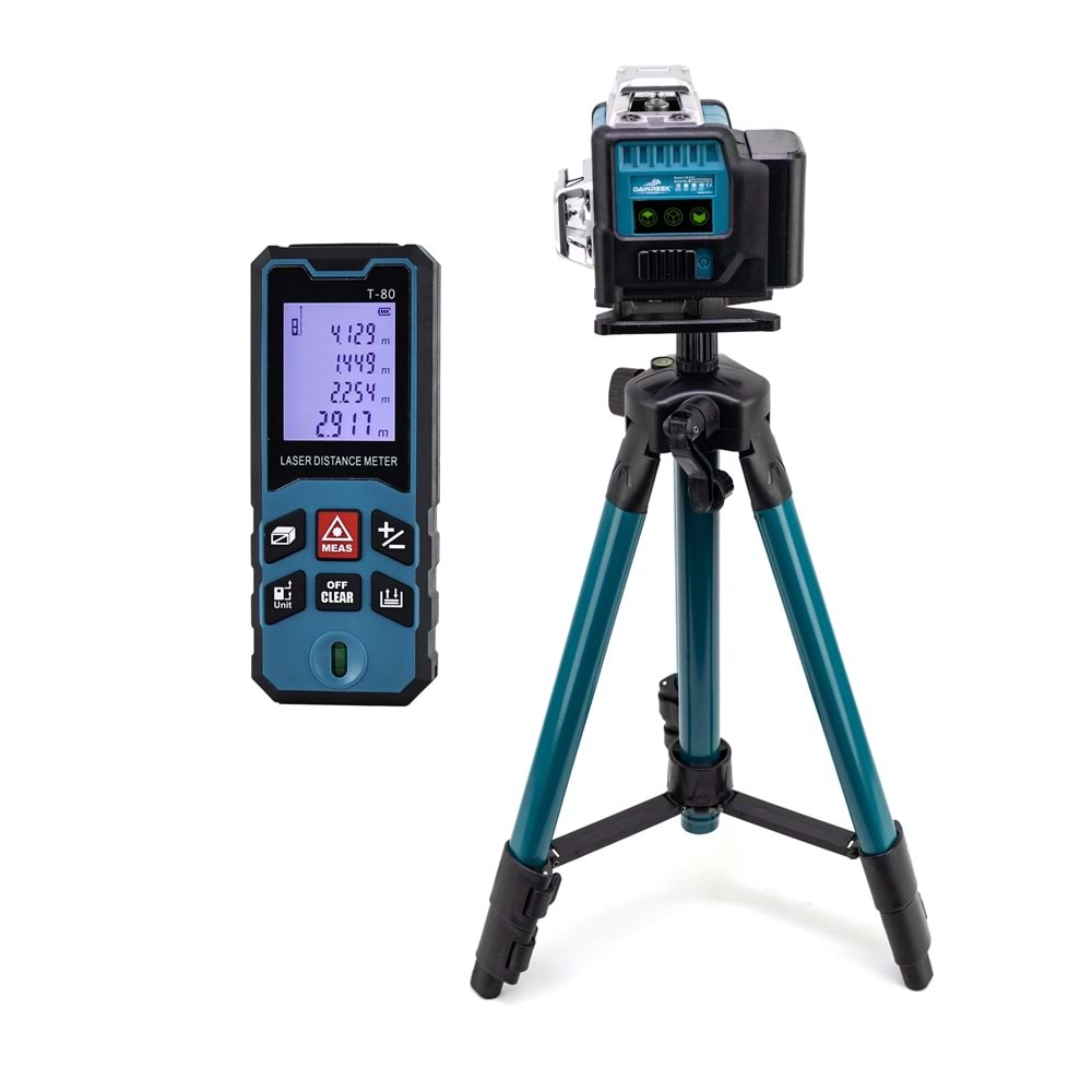 LAZER TERAZİ + LAZER METRE & TRİPOT MK16