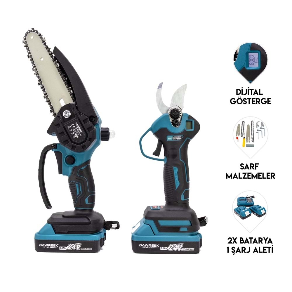İkili Set MK24 (Ağaç Budama+Bağ Makası)