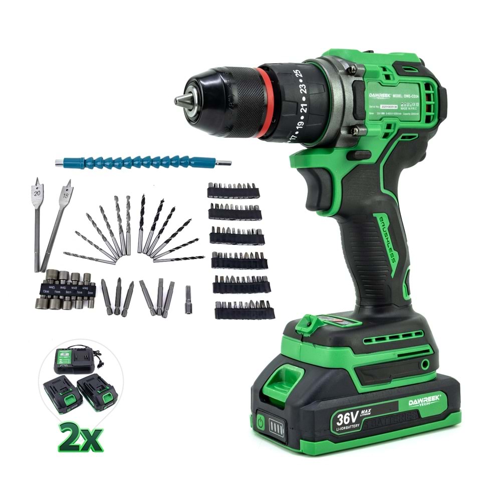 10mm Green Kömürsüz Vidalama