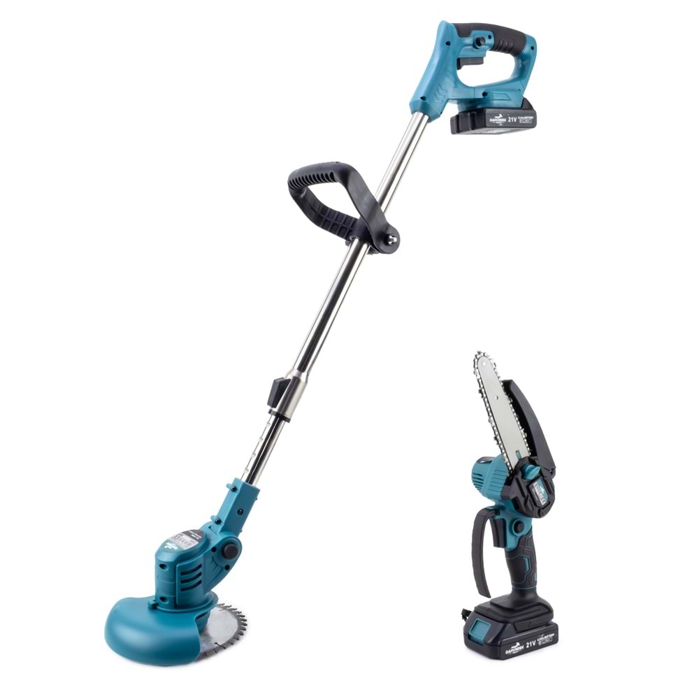 Şarjlı Tırpan + Testere BLUE