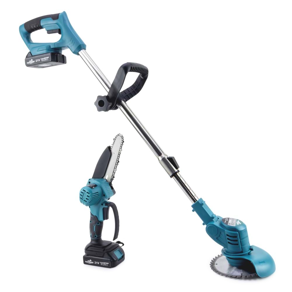 Şarjlı Tırpan + Testere BLUE