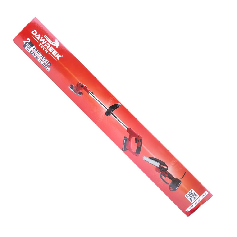 ŞARJLI TIRPAN+TESTERE RED