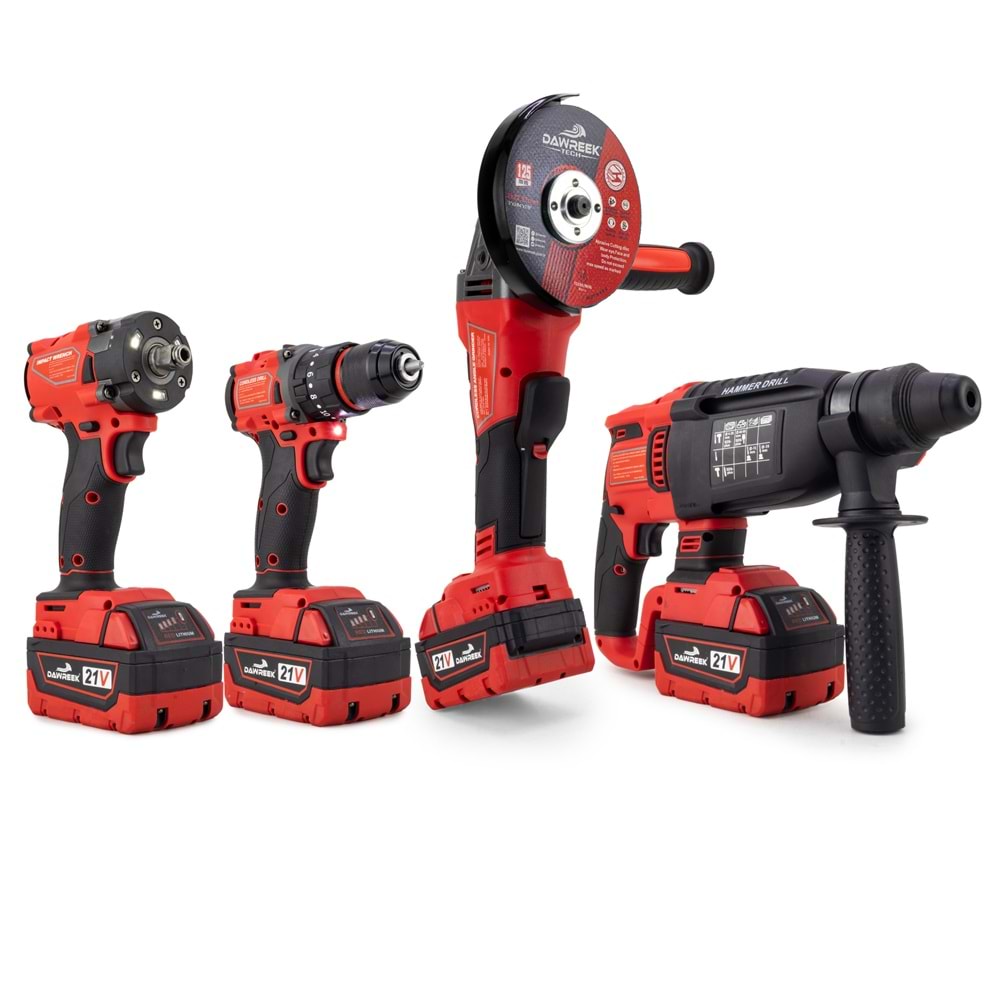 Dörtlü Set MW350R (10mm Ç.Mandren+S.Sıkma+Ş.Spral+Ş.Hilti)
