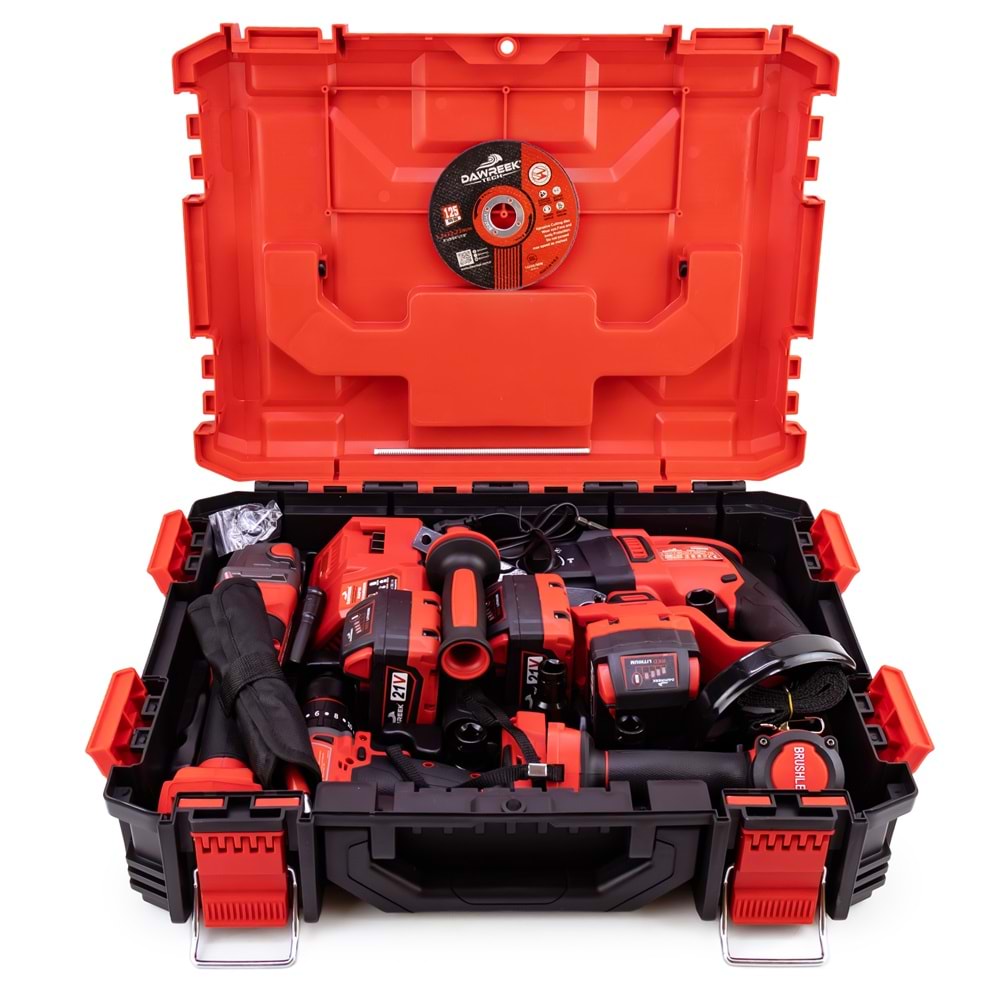 Dörtlü Set MW350R (10mm Ç.Mandren+S.Sıkma+Ş.Spral+Ş.Hilti)