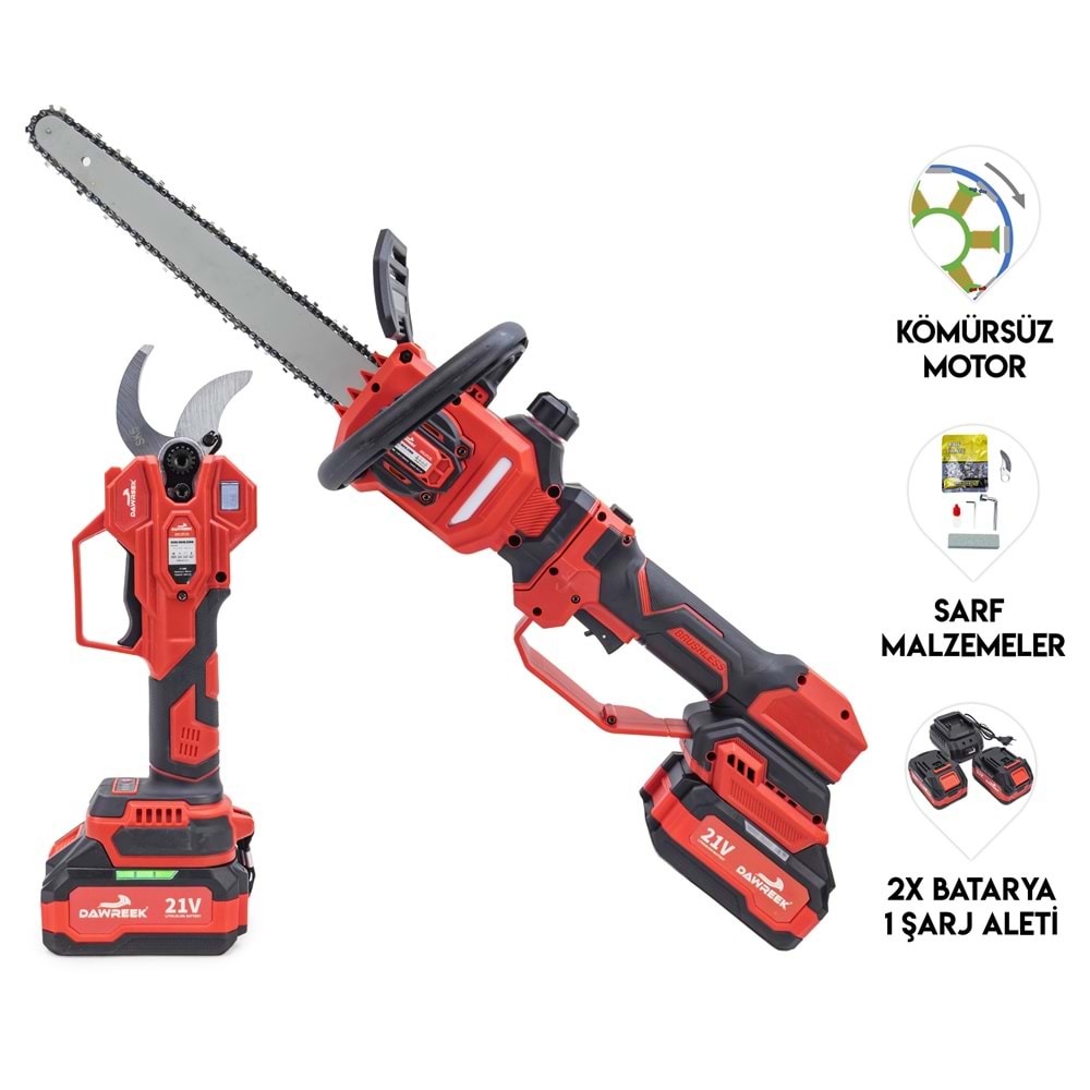 İkili Budama MW (Bağ Makası +Uzatmalı Ağaç Kesme)