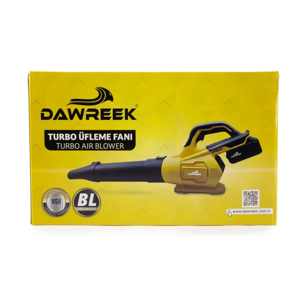 Turbo Üfleme Fan SARI