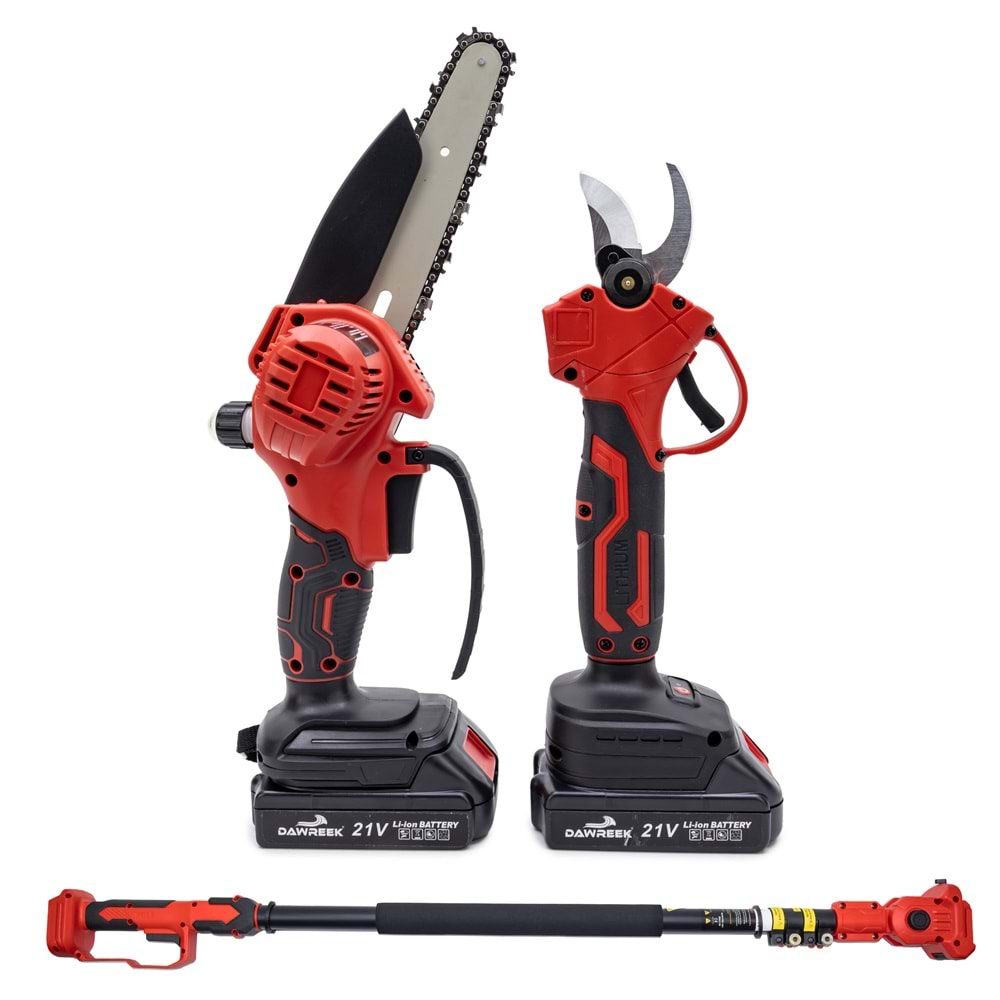 Teleskopik 2.5m + İkili Budama Seti MW21