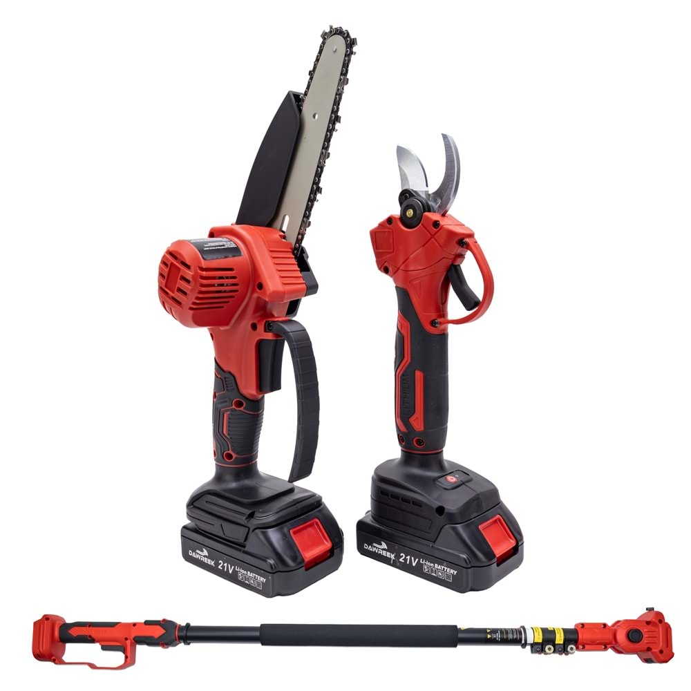 Teleskopik 2.5m + İkili Budama Seti MW21