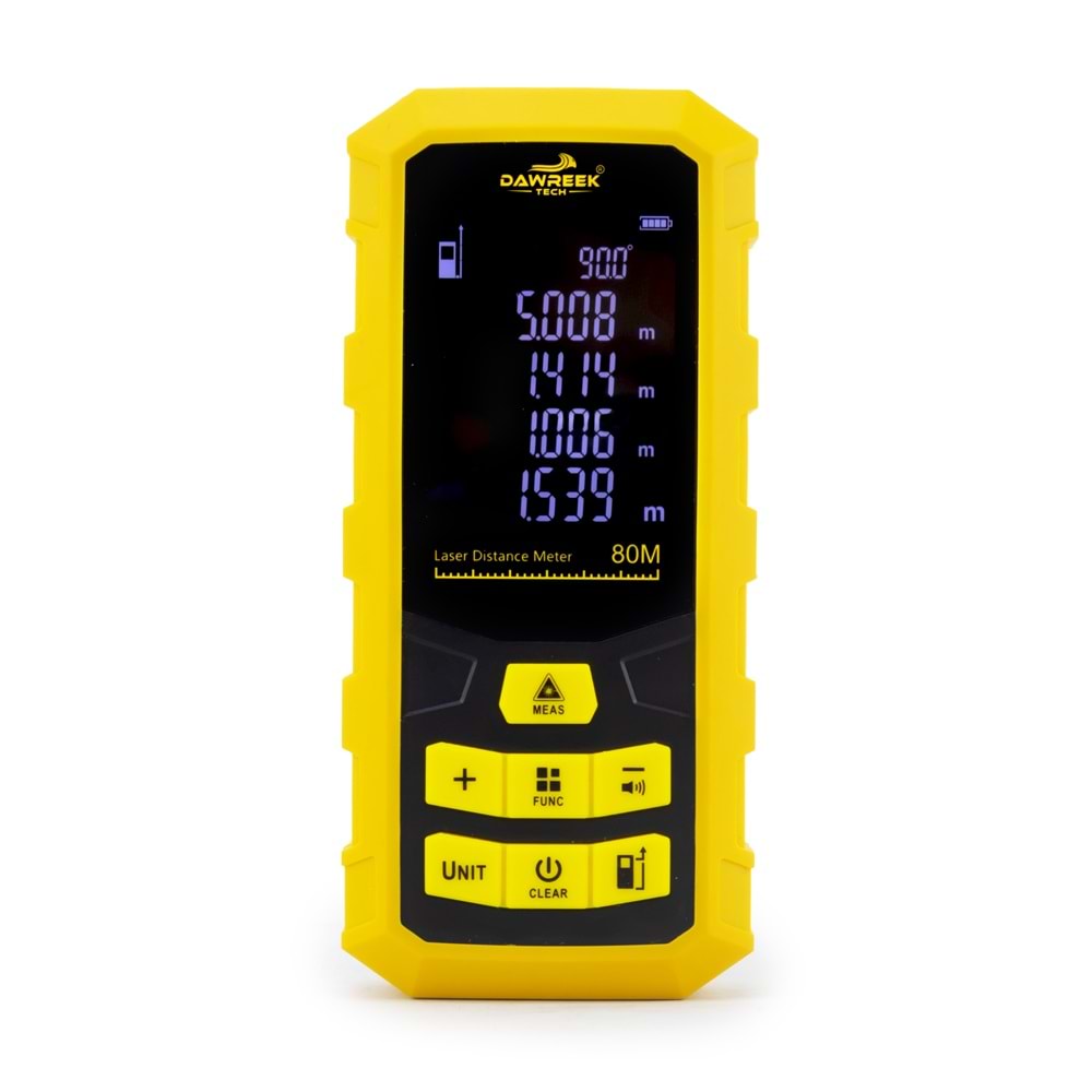 Mesafe Ölçer H01 YELLOW