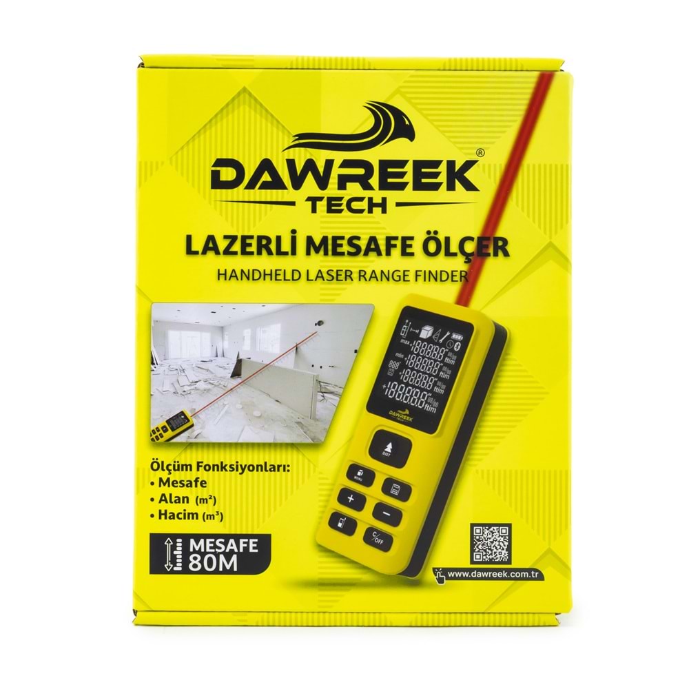 Mesafe Ölçer E40 YELLOW