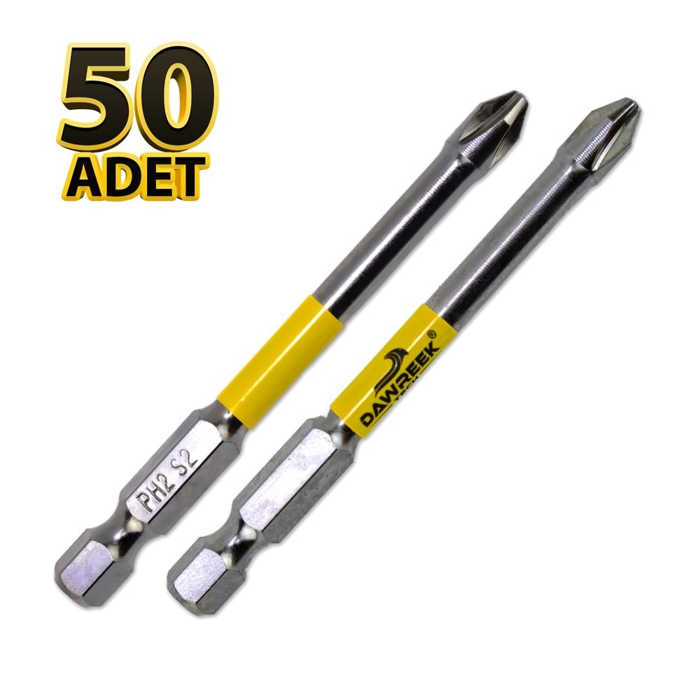 Yuvarlak Yıldız Bist Uç PH2/75MM