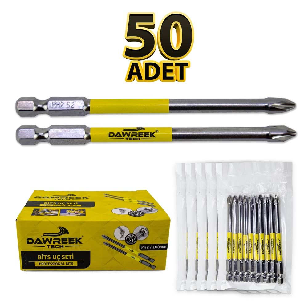 Yuvarlak Yıldız Bist Uç PH2/100MM