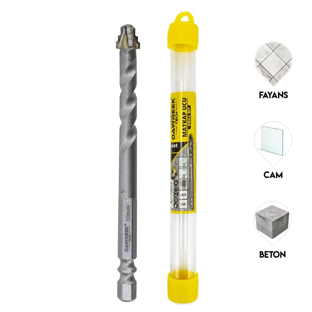 Çok Amaçlı Multi Matkap Ucu 10MM