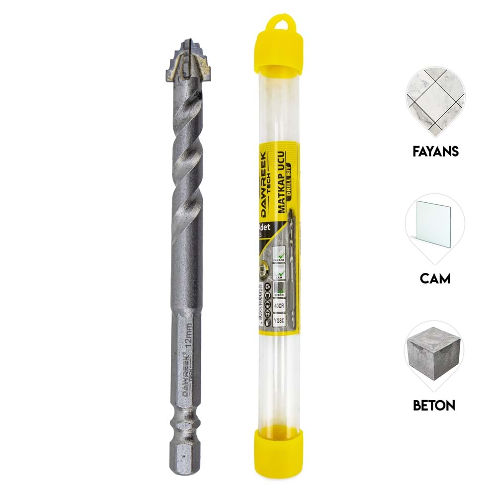 Çok Amaçlı Multi Matkap Ucu 12MM