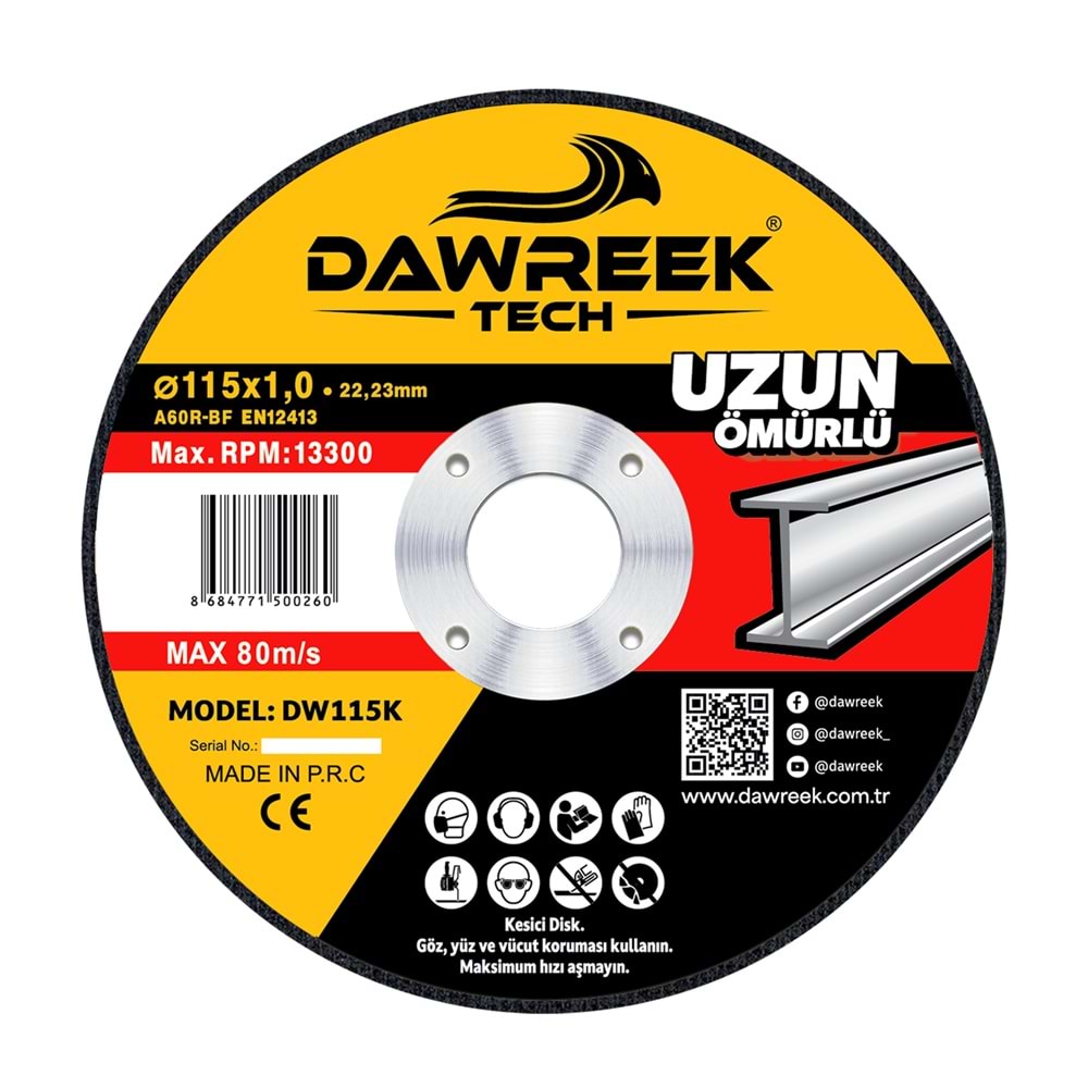 İnox Kesme Diski SP115X1