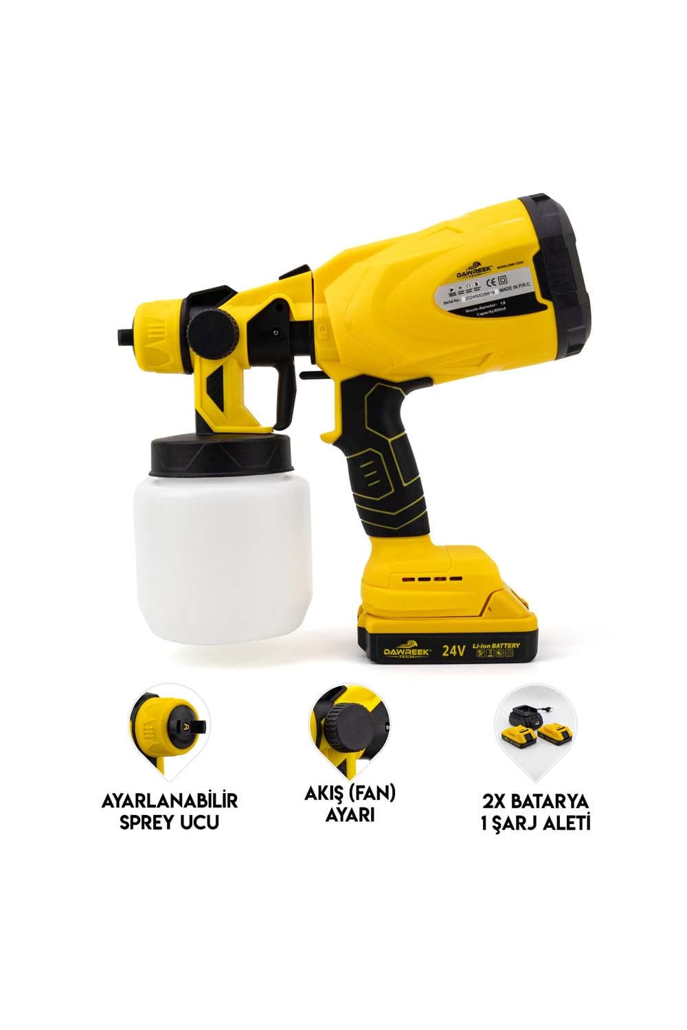 Boya Tabancası DW800