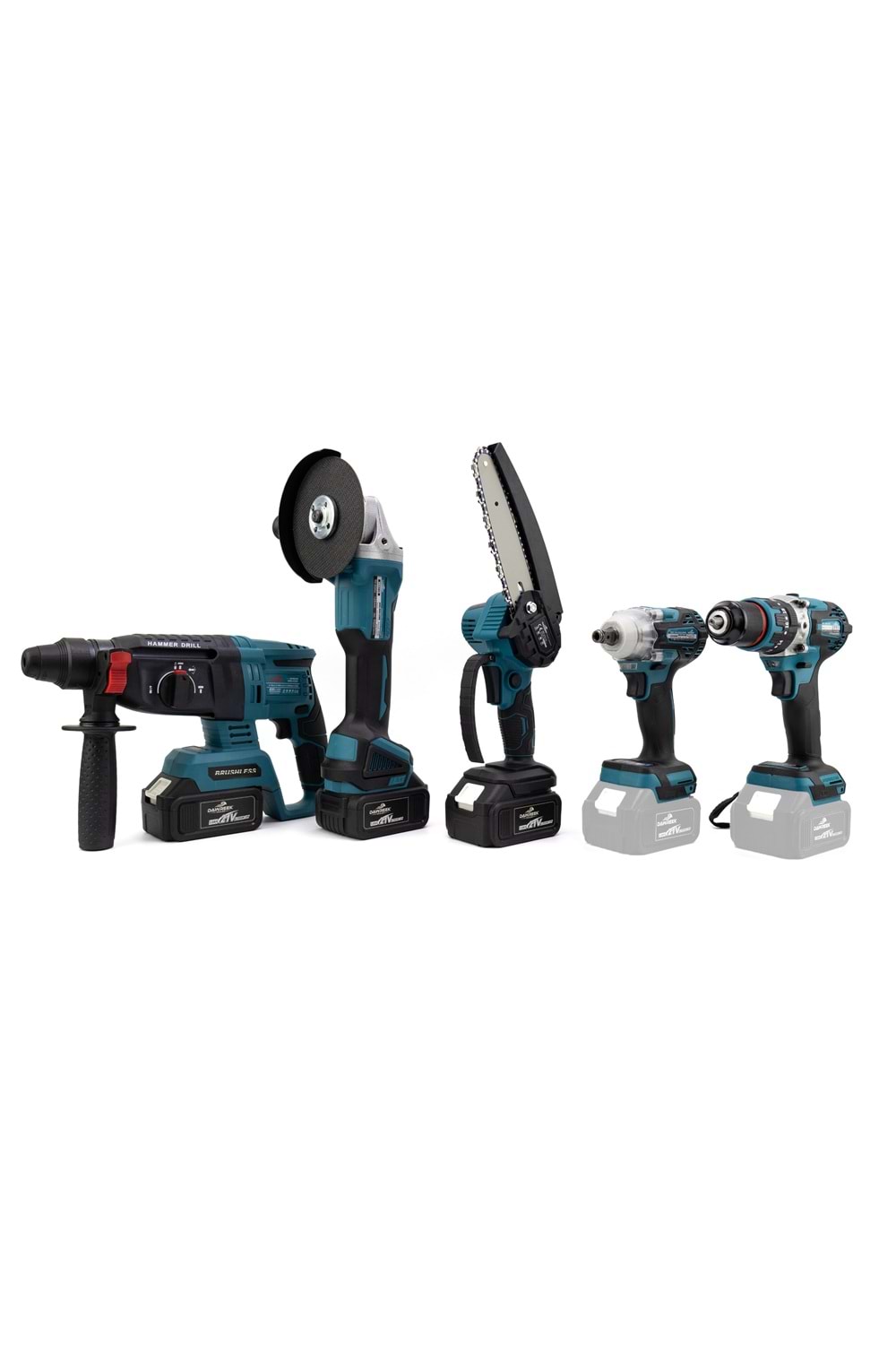 Beşli Set MK350 (Budama testeresi 13mm Ç.MANDREN+S.SIKMA+Ş.SPRAL+Ş.HİLTİ)
