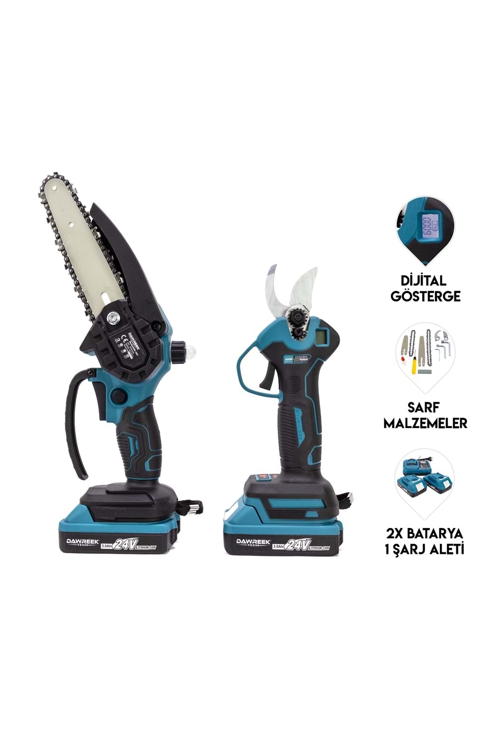 İkili Set MK24 (Ağaç Budama+Bağ Makası)