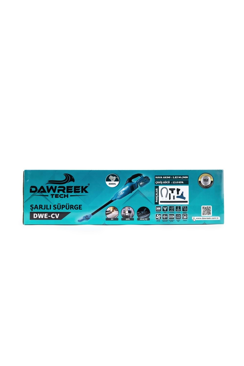 Şarjlı Süpürge MAVİ
