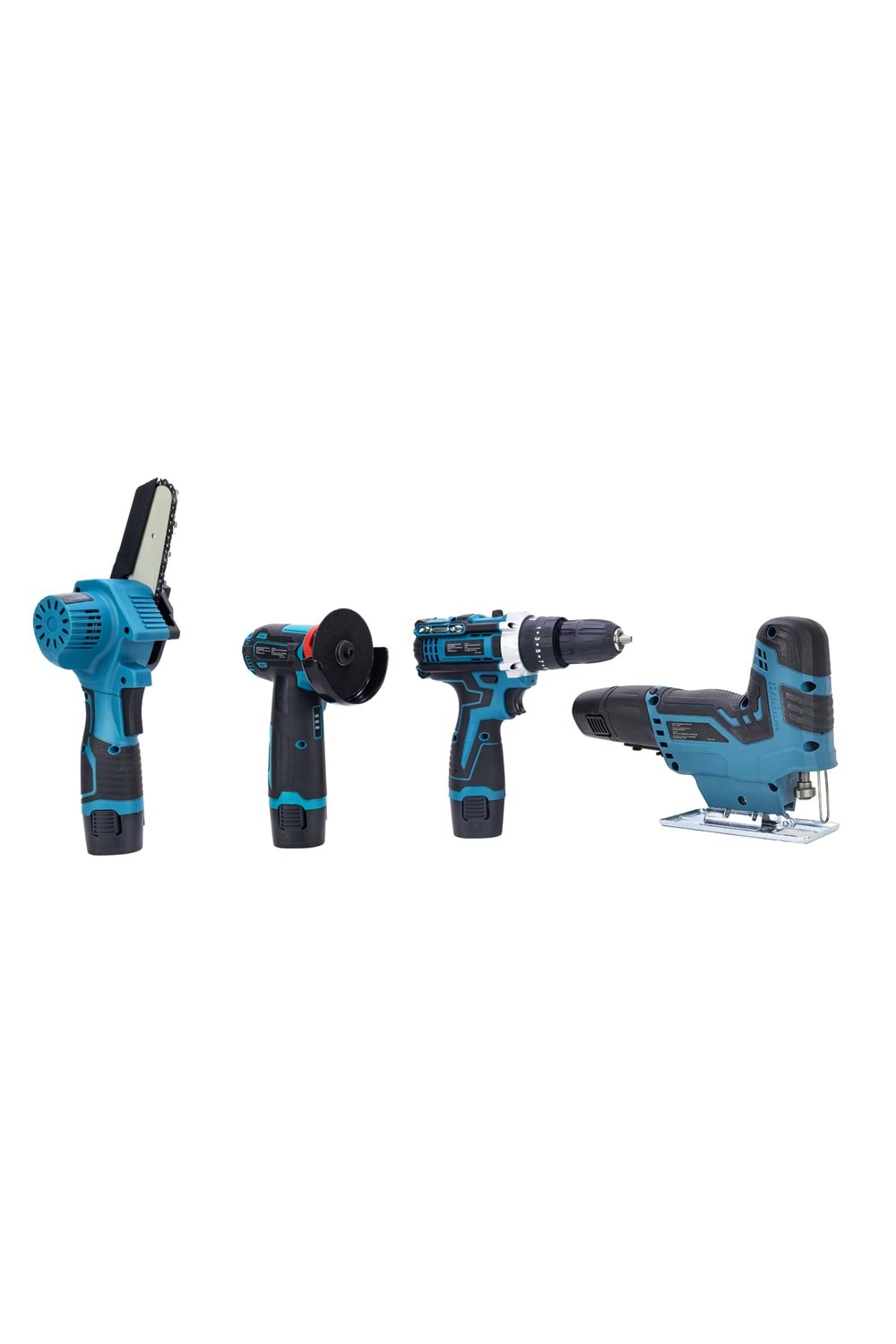 DÖRTLÜ SET MKY (Mini testere+ avuç taşlama+akülü vidalama+dekupaj)