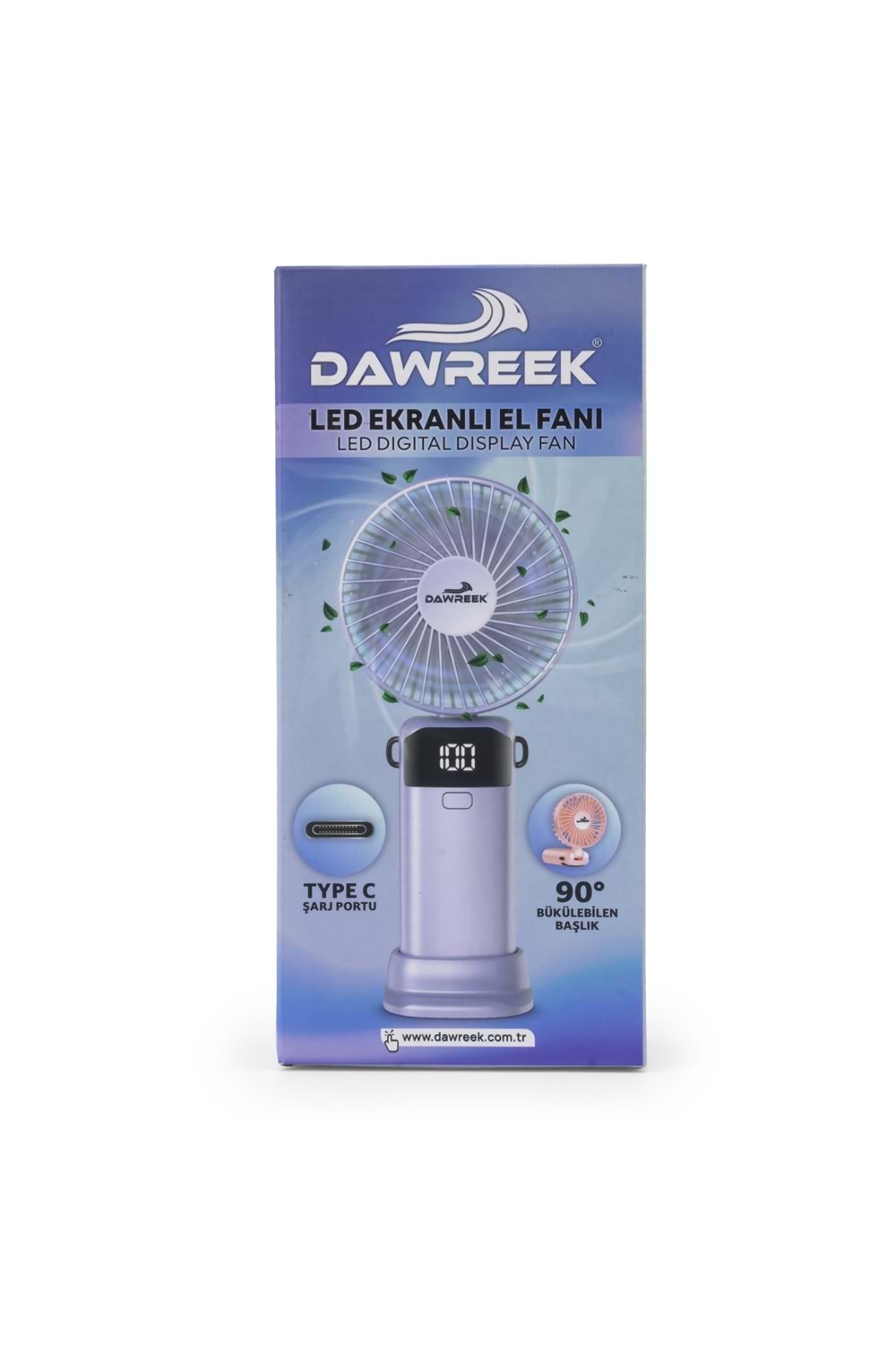 Led Göstergeli El Fanı YEŞİL