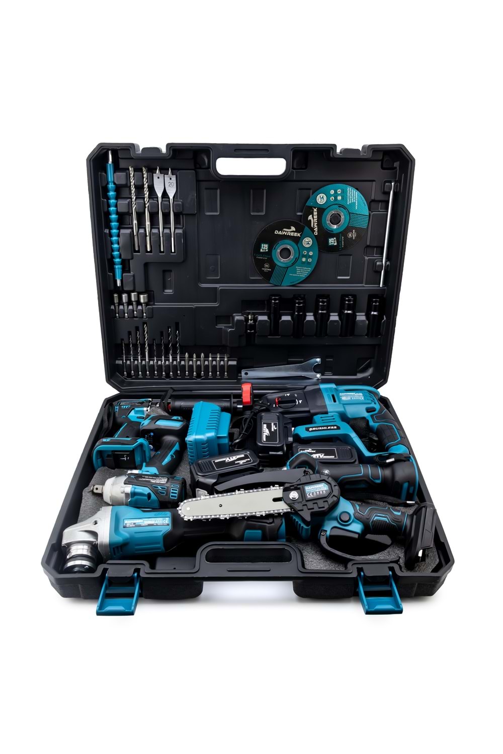 Altılı Set (Budama testeresi +Bağ makası + 13mm Ç.MANDREN+S.SIKMA+Ş.SPRAL+Ş.HİLTİ)