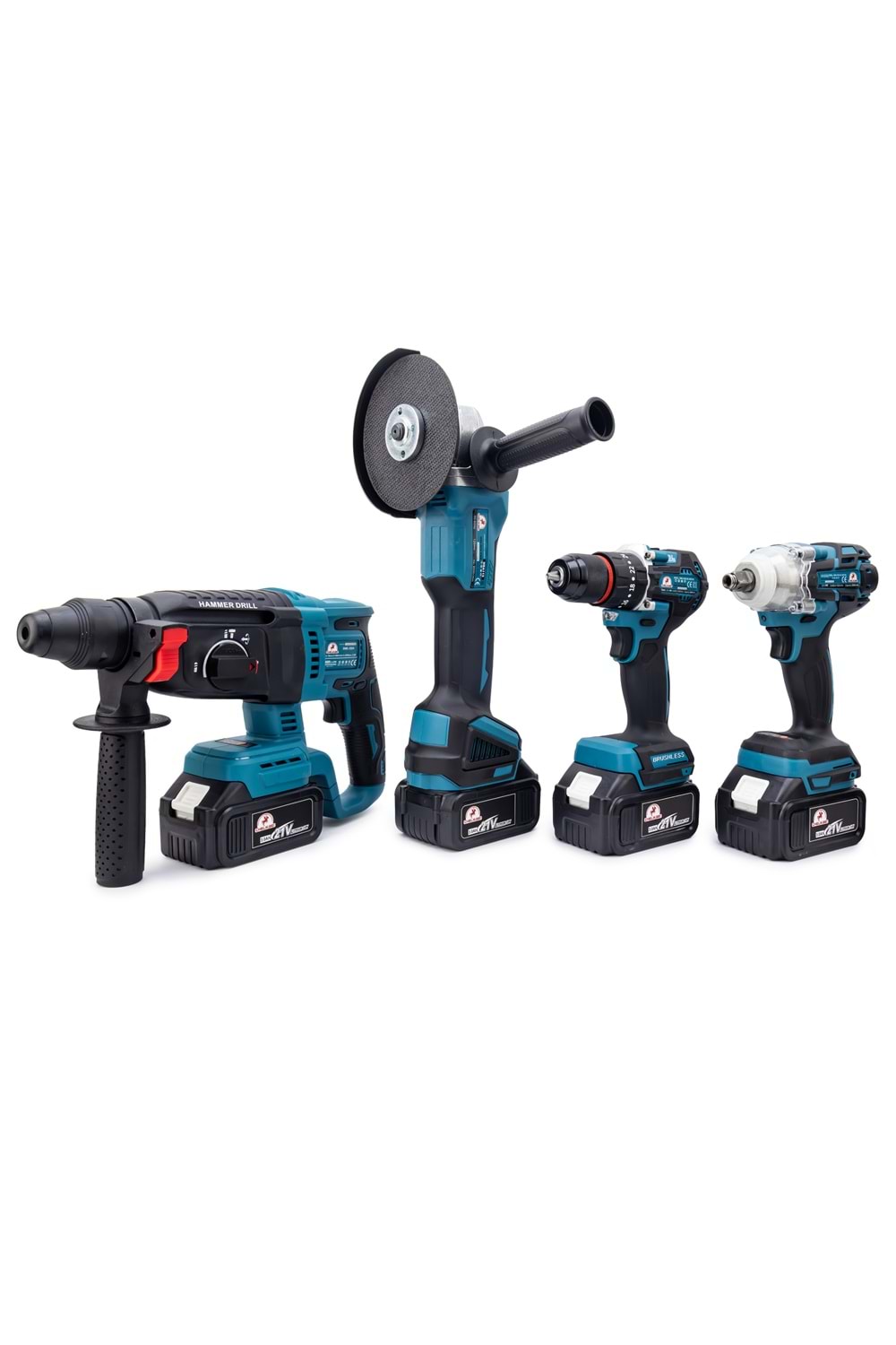 CHELIKBEI Dörtlü Set MK350 (10mm Ç.MANDREN+S.SIKMA+Ş.SPRAL+Ş.HİLTİ)