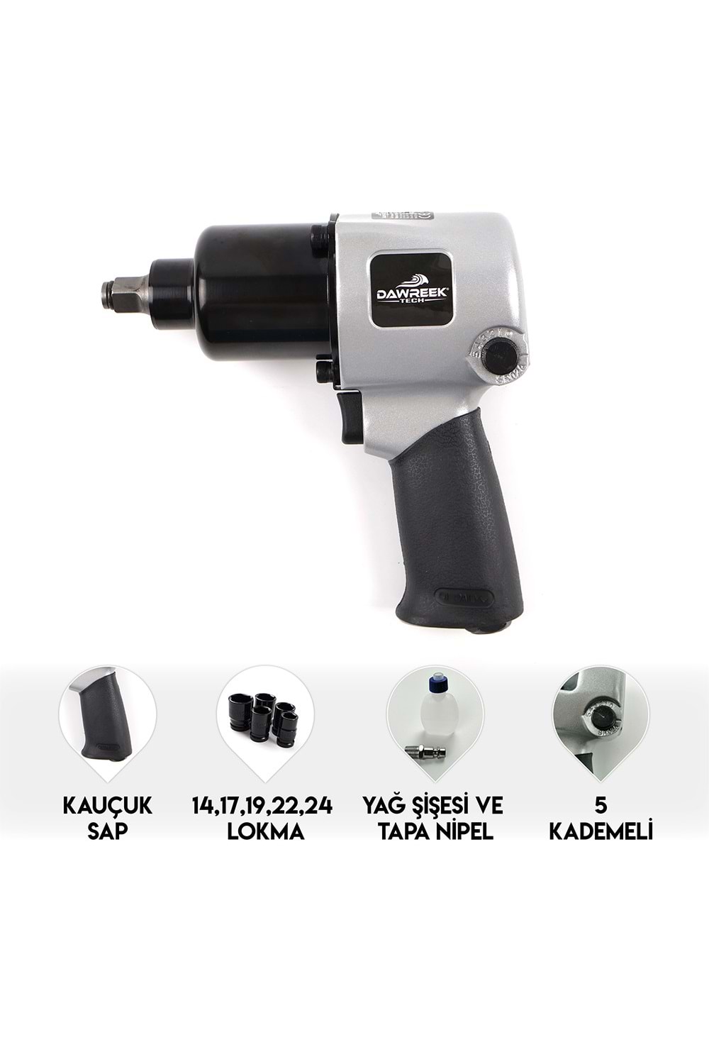 Havalı Somun Sıkma 650Nm