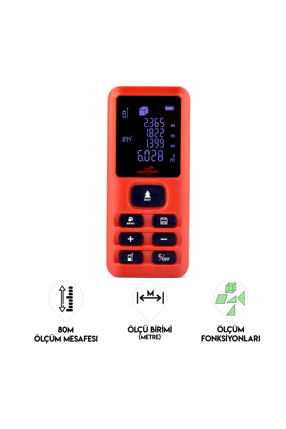 Mesafe Ölçer E40 RED