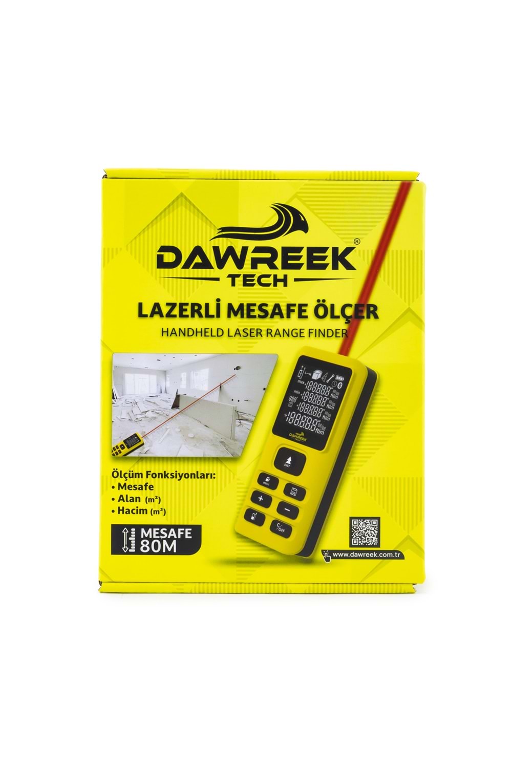 Mesafe Ölçer E40 YELLOW