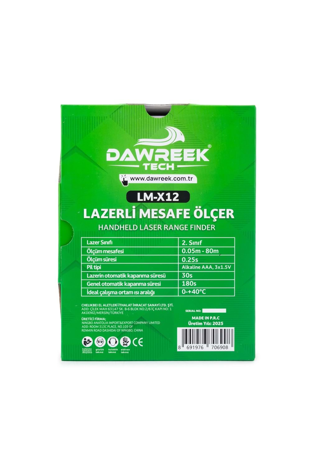 Mesafe Ölçer E40 GREEN