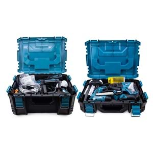 ONÜÇLÜ SET (Led Işık+Ş.Hilti+Ş.Spral+S.Sıkma+13mm Matkap+Ş.Testere+Bağ Makası+Ş.Dekupaj+Lazer Metre+Oto Yıkama+Çok Fonksiyonlu Avuç Taşlama+Turbo Fan+Torklu Vidalama)