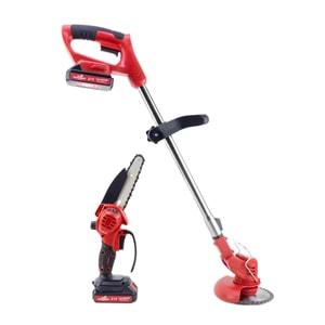 ŞARJLI TIRPAN+TESTERE RED