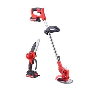 ŞARJLI TIRPAN+TESTERE RED