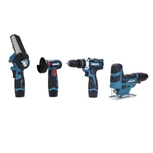 DÖRTLÜ SET MKY (Mini testere+ avuç taşlama+akülü vidalama+dekupaj)