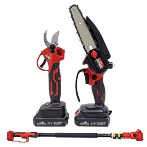 Teleskopik 2.5m + İkili Budama Seti MW21