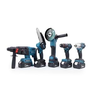 CHELİKBEİ Beşli Set MK350 (Budama testeresi 10mm Ç.MANDREN+S.SIKMA+Ş.SPRAL+Ş.HİLTİ)