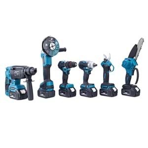 CHELIKBEI ALTILI SET (Budama testeresi +Bağ makası + 13mm Ç.MANDREN+S.SIKMA+Ş.SPRAL+Ş.HİLTİ)