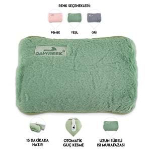 ELEKTRİKLİ SICAK SU TORBASI GREEN