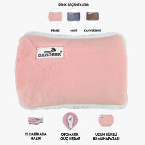 ELEKTRİKLİ SICAK SU TORBASI GREY