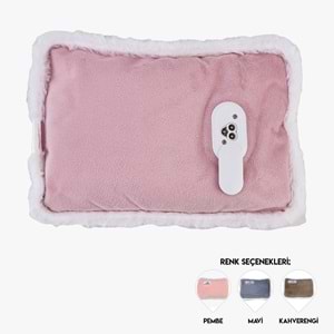 Elektrikli Sıcak Su Torbası PİNK