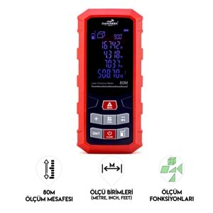 MESAFE ÖLÇER H01 RED
