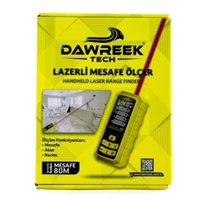 Mesafe Ölçer H01 YELLOW