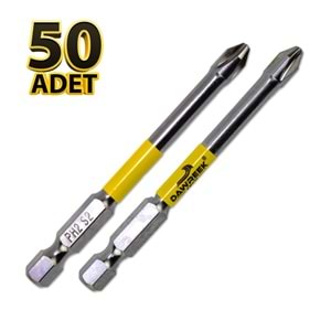 Yuvarlak Yıldız Bist Uç PH2/75MM