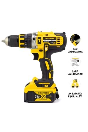 13mm Çelik Mandren Vidalama DW10P36