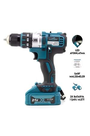 10mm Çelik Mandren Vidalama MkD5P