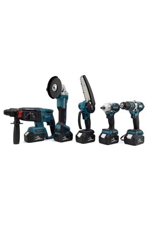 Beşli Set MK350 (Budama testeresi 13mm Ç.MANDREN+S.SIKMA+Ş.SPRAL+Ş.HİLTİ)