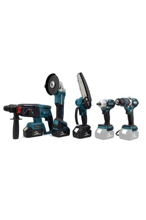 Beşli Set MK350 (Budama testeresi 13mm Ç.MANDREN+S.SIKMA+Ş.SPRAL+Ş.HİLTİ)