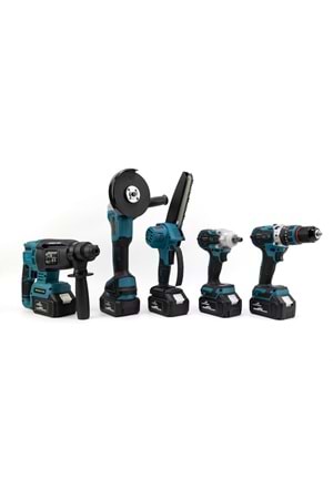 Beşli Set MK350 (Budama testeresi 13mm Ç.MANDREN+S.SIKMA+Ş.SPRAL+Ş.HİLTİ)